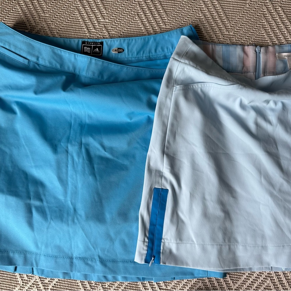 Women’s golf shorts/skirts three size 4 and one size 6